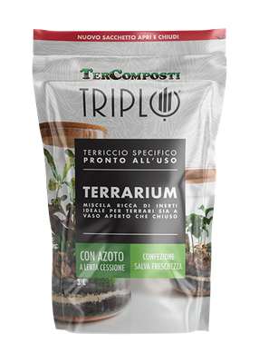 Tercomposti TERRICCIO Triple SPECIAL Terrarium 3 Liters