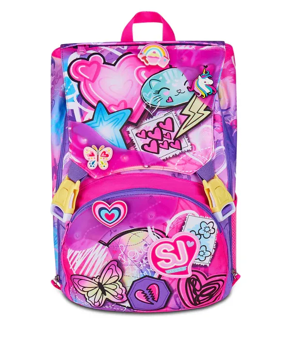 SJ Expandable Backpack BIG - TINYPATCH GIRL