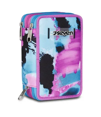 ASTUCCIO scuola Seven 3 ZIP - Quick Graffiti Girl