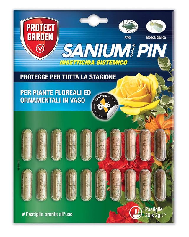 Protect Garden Sanium Pin PFnPO, Systemic Insecticide in Pills - 20Pin