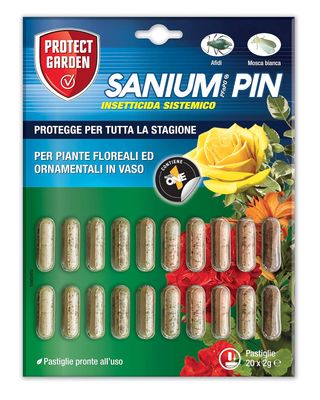 Protect Garden Sanium Pin PFnPO, Systemic Insecticide in Pills - 20Pin