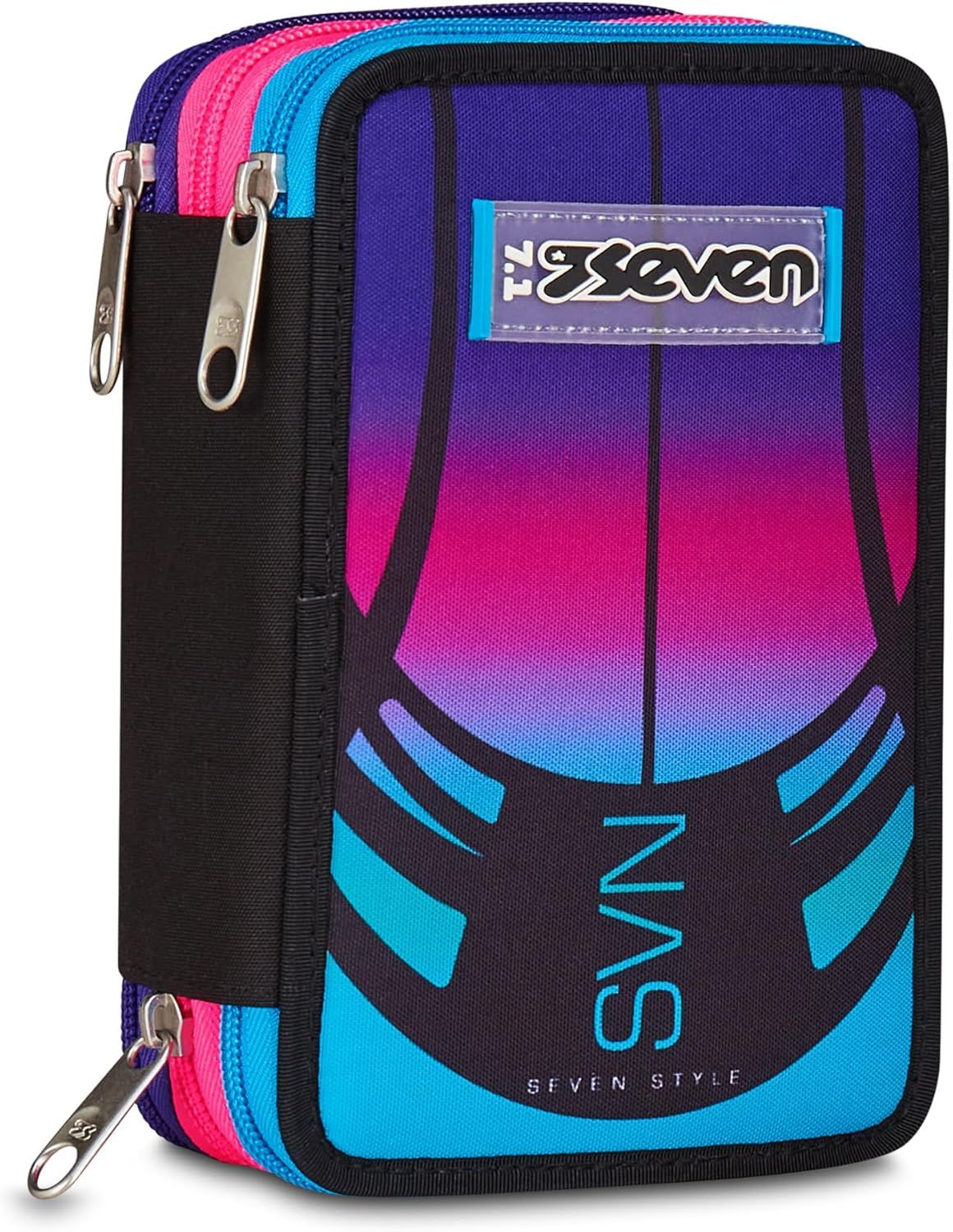 Pencil Case Seven 3 ZIP - Nuanced Girl