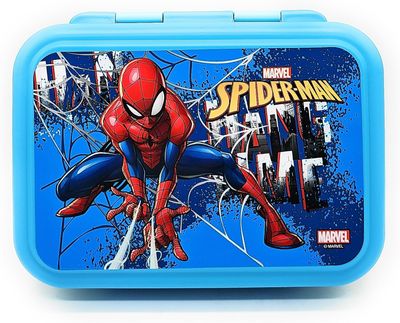 Seven SPIDERMAN stainless steel food SNACK BOX