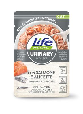 Life Natural Cat - 70g Pouch – Urinary Salmon with Anchovies