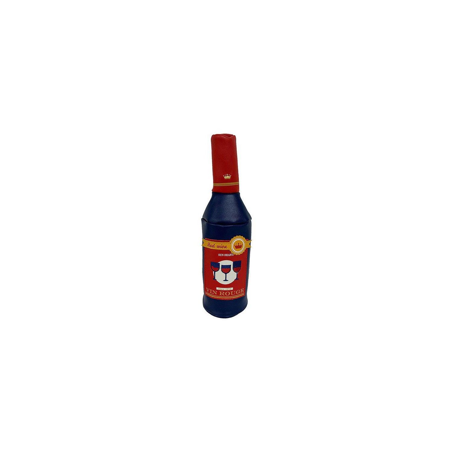 Marushin Pencil Case – Red Wine Bottle Design, 23x6.5 cm Yap Yup!