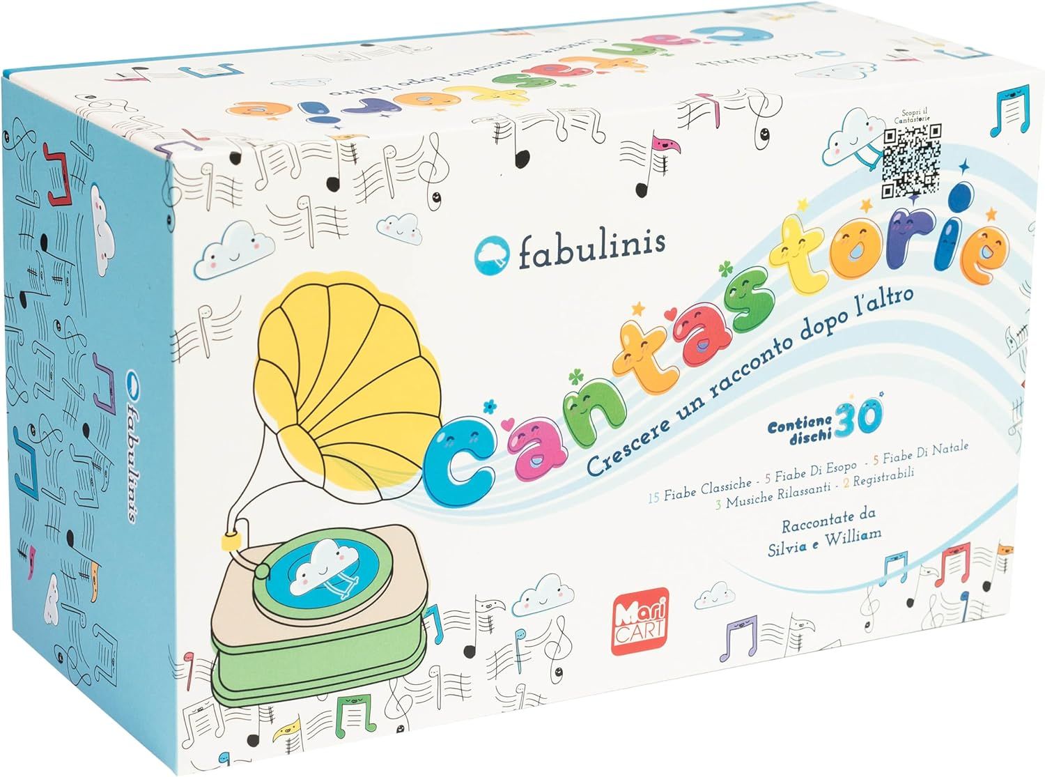 MariCart - Fabulinis Storyteller - Includes 30 Sound Discs