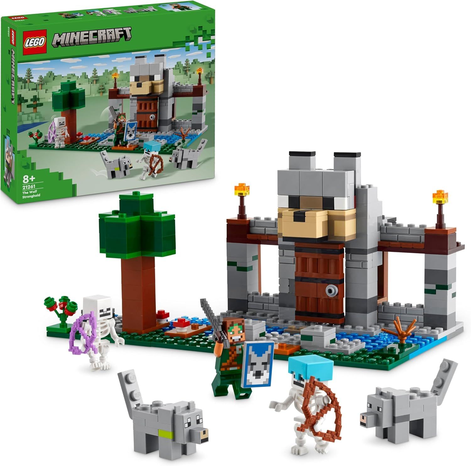 Lego Minecraft 21261 The Wolf&#39;s Castle