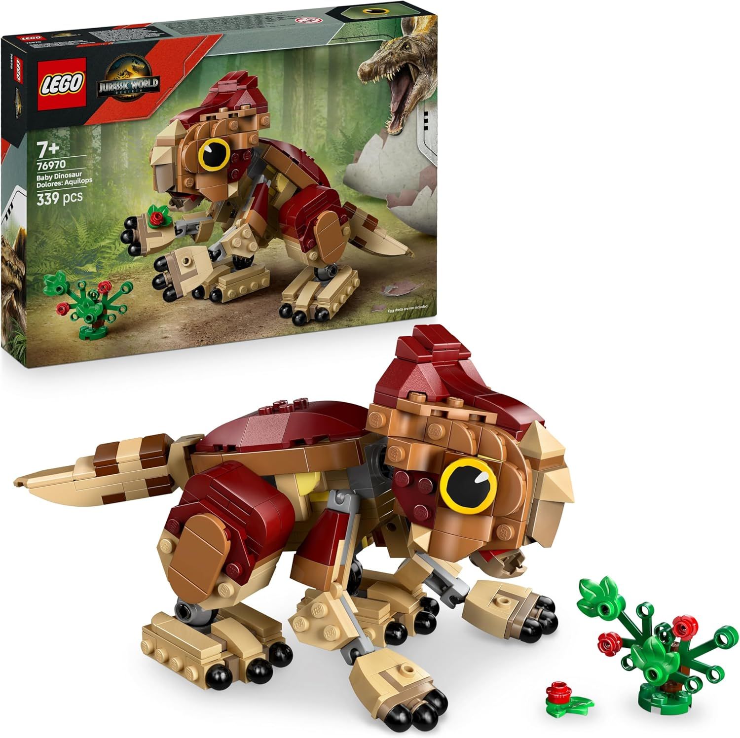 LEGO 76970 Jurassic World DOLORES&#39; BABY DINOSAUR: AQUILOPS