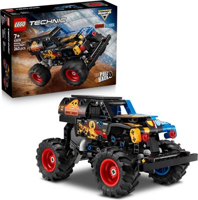 LEGO Technic 42219 Monster Jam Grave Digger Fire and Ice