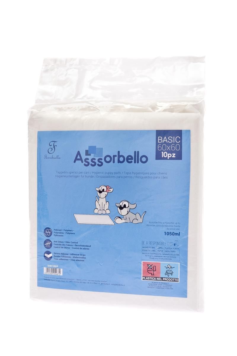 Ferribiella Assorbello Basic Hygienic Mat 60X60cm 10 PCS