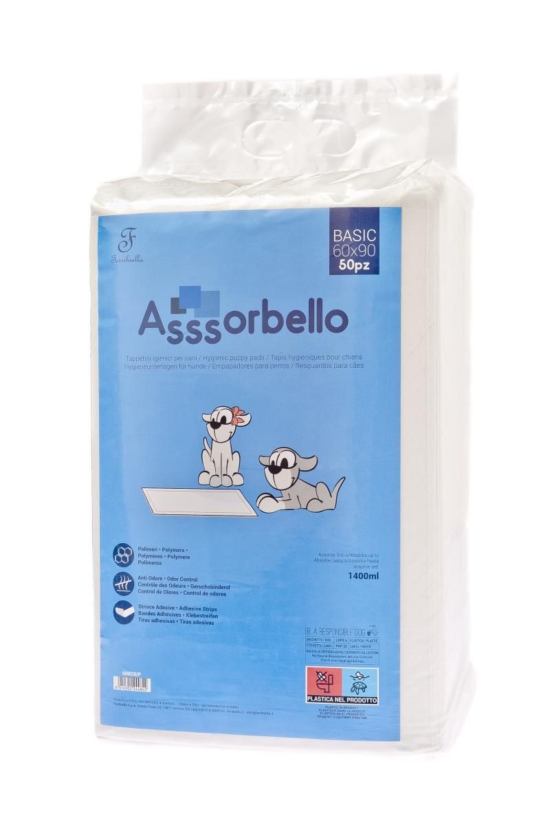 Ferribiella Assorbello Basic Hygienic Mat 60X90 50PCS