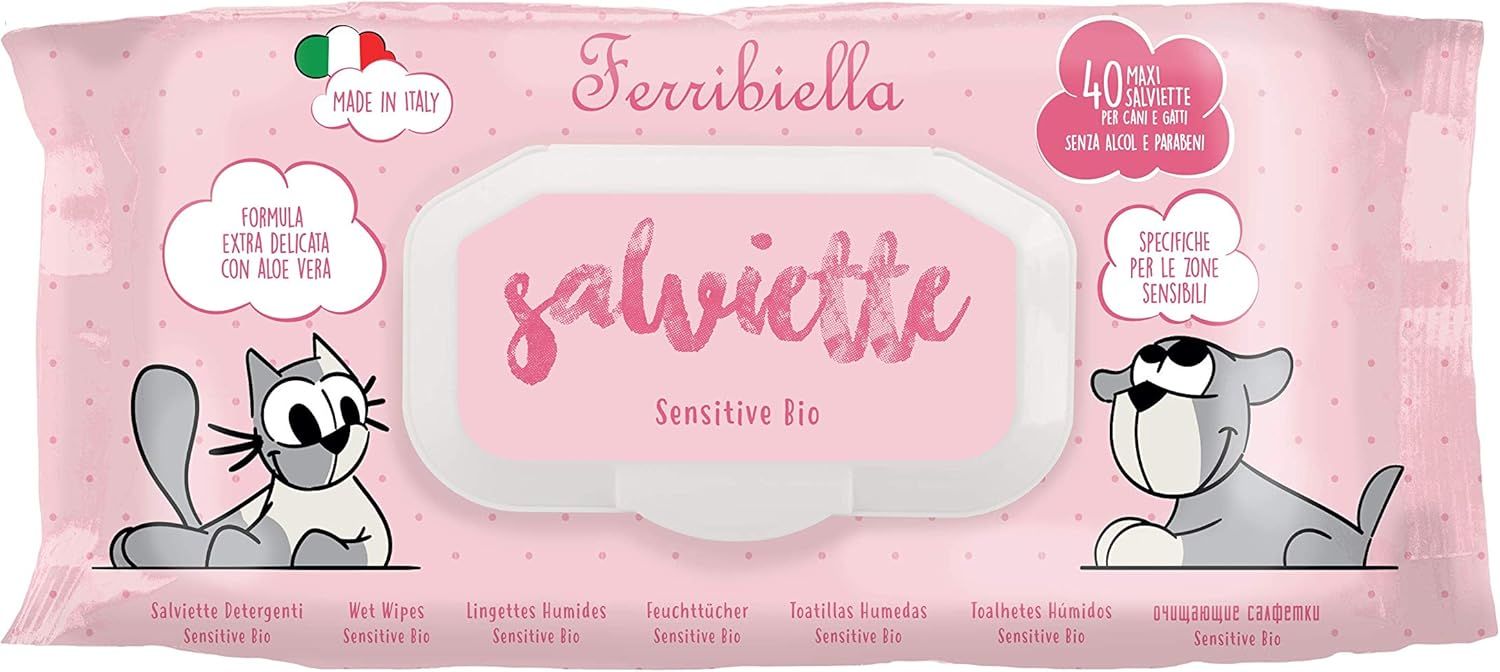 Ferribiella Wet Wipes 40 pcs Sensitive Organic