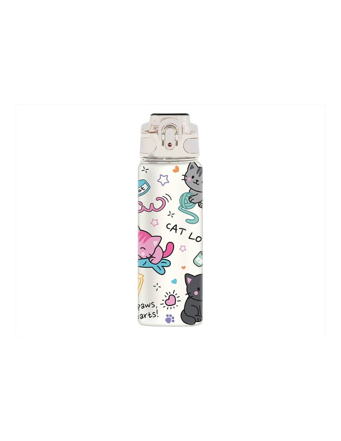 Total Juggling - 595ml Thermal Water Bottle - Cat