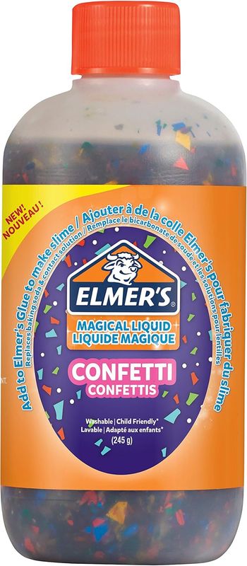 Elmer's Magic Liquid Glue with Slime Activator 95GR for Confettis Slime