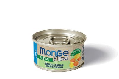 Monge Natural Dog 95gr - Puppy Tuna with Vegetables