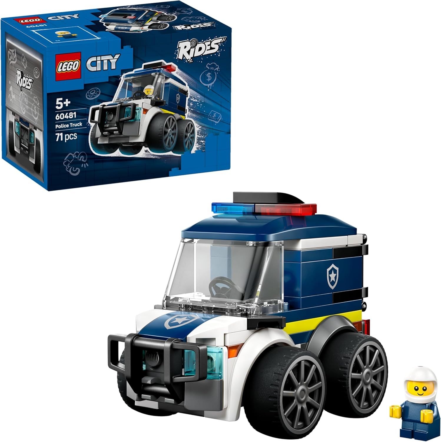 Lego City Brick Rides 60481 - Police SUV Vehicles
