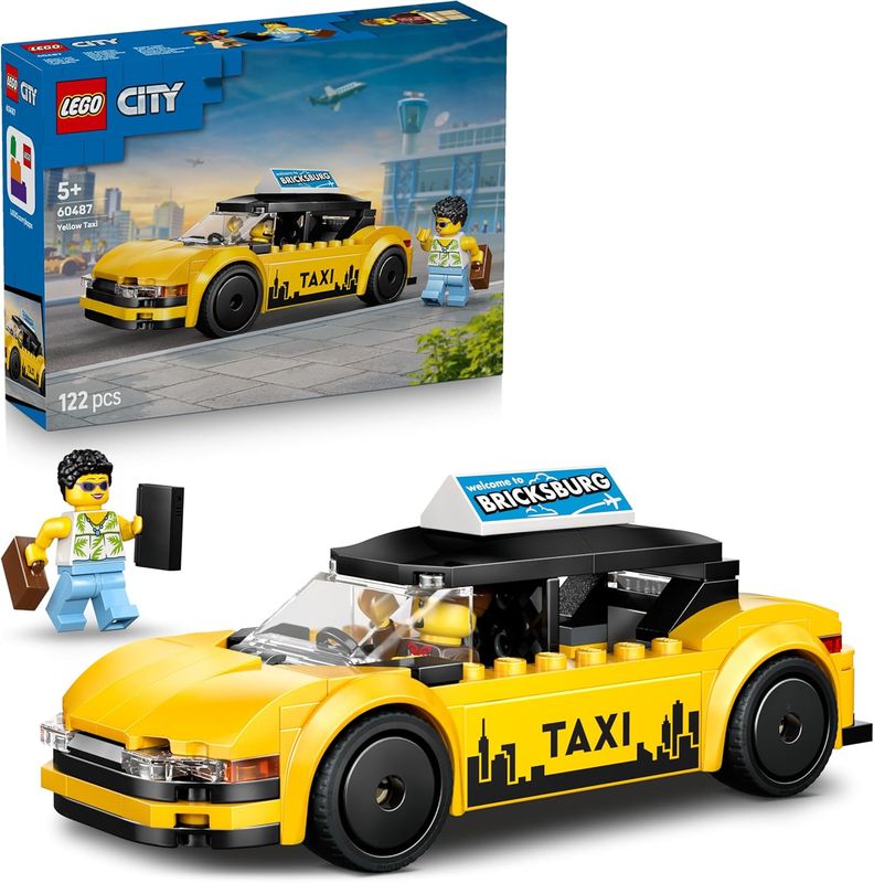 Lego City Great Vehicles 60487 - Yellow Taxi