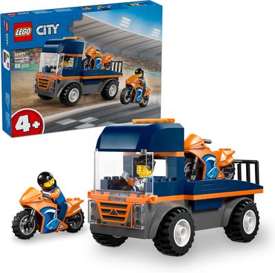 Lego City Great Vehicles 60491 - Motorcycle Transporter
