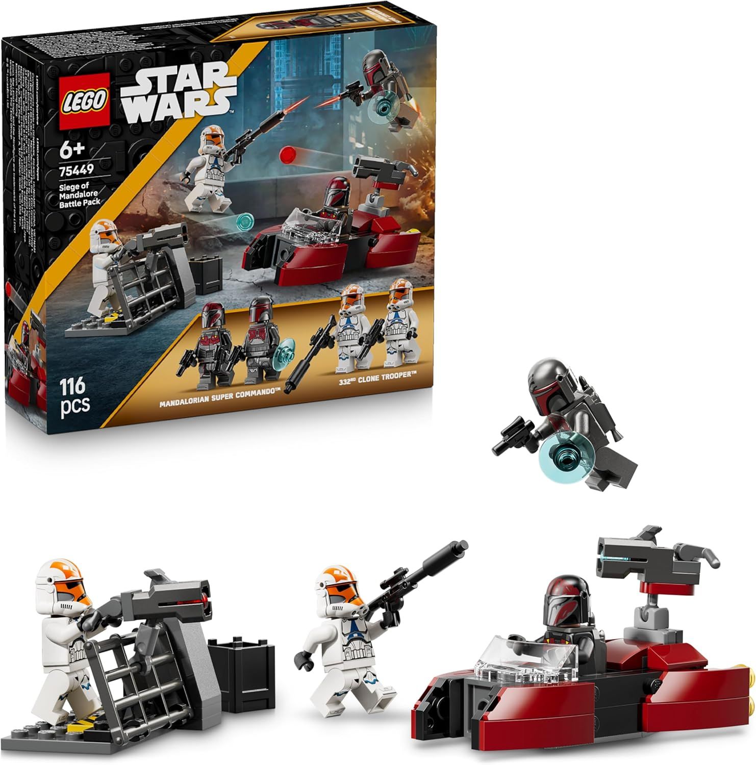 Lego Star Wars 75449 - Siege of Mandalore Battle Pack