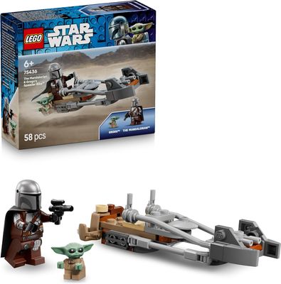 Lego Star Wars 75436 - The Mandalorian and Grogu's Speeder Bike