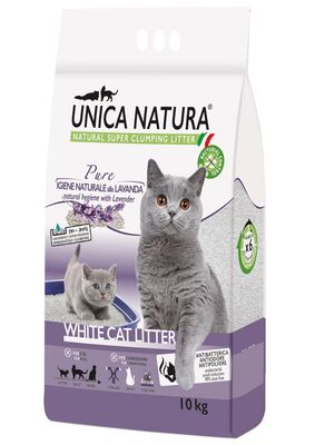 Gheda Unica Natura - White Cat Litter Lavender 10kg