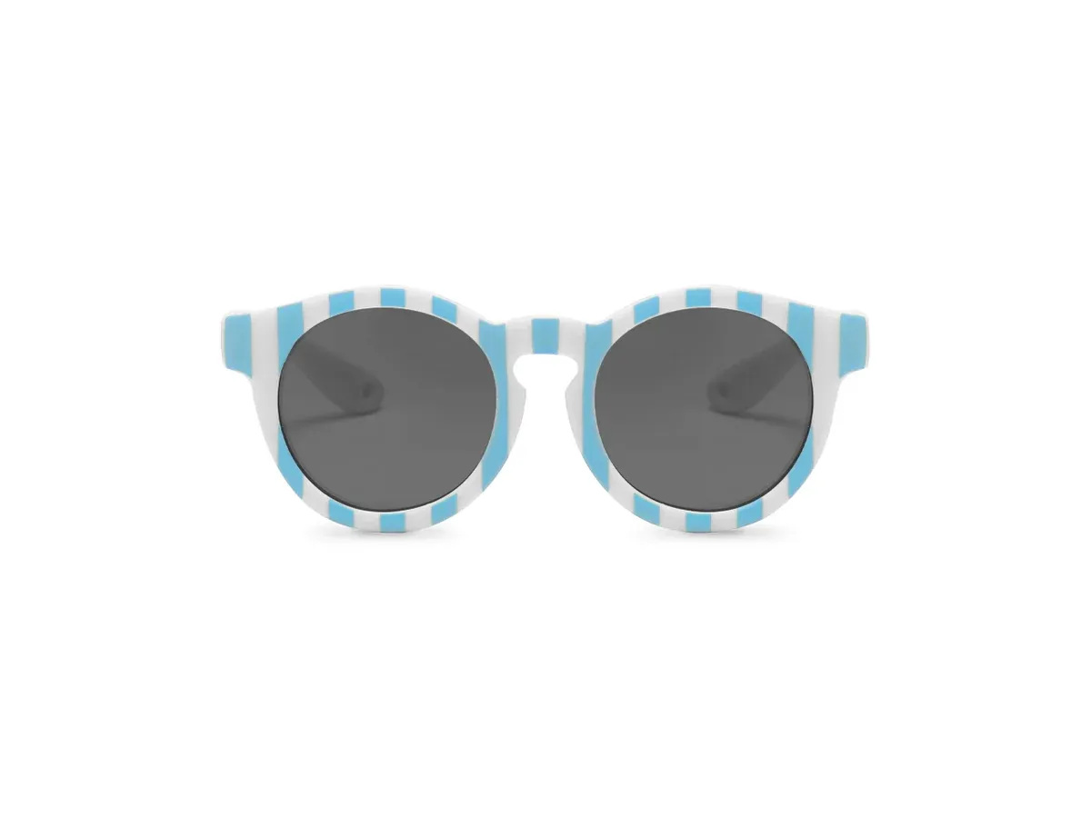 Incanta Sunny Sunglasses - Blue and White Stripes