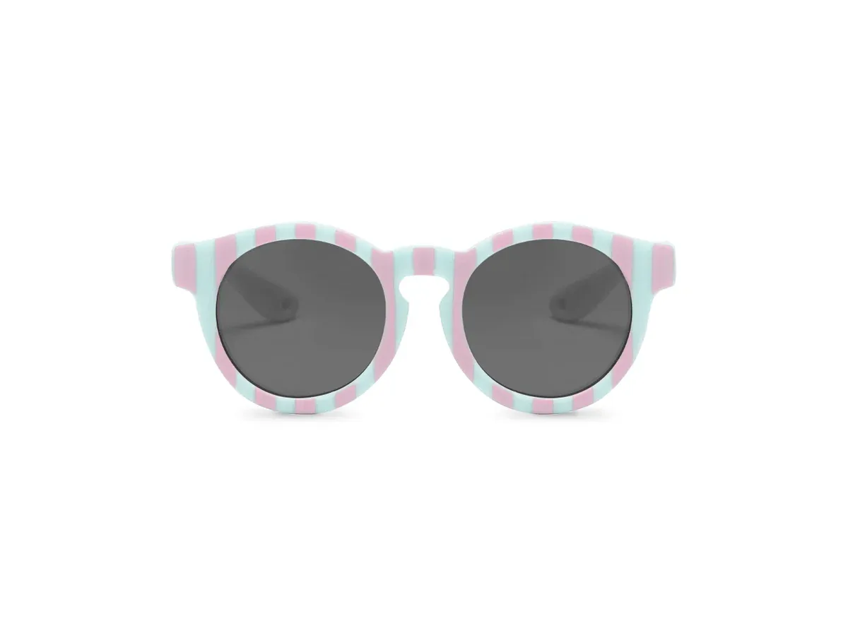 Incanta Sunny Sunglasses - Pink and Emerald Stripes