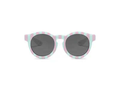Incanta Sunny Sunglasses - Pink and Emerald Stripes