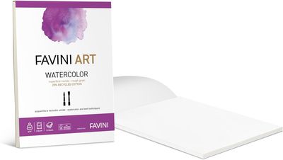 Favini Art A4 Block WATERCOLOR 300gr 10 Sheets