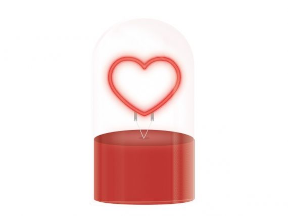 ITotal Heart Dome Lamp code XL3245