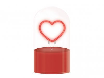ITotal Heart Dome Lamp code XL3245