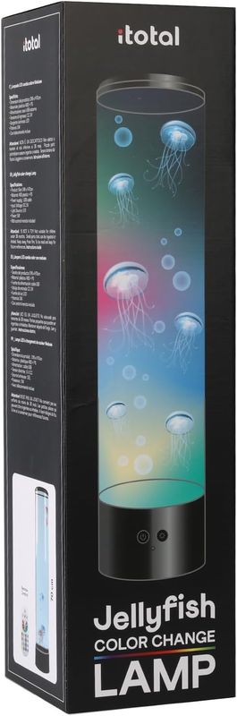 ITotal Jellyfish Color-Changing Lamp 70cm XL2496B
