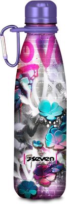 Seven Thermal Water Bottle Girl Daisies