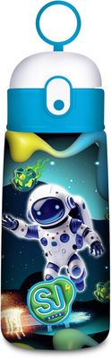 Sj Gang Astronaut Straw Water Bottle