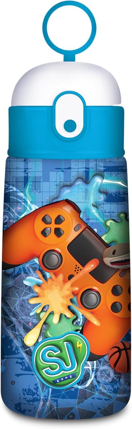 Sj Gang Gamer Straw Water Bottle