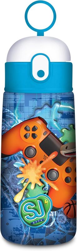 Sj Gang Gamer Straw Water Bottle
