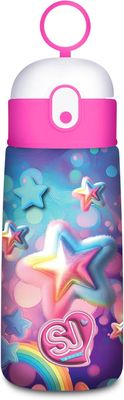 Sj Gang Stars Straw Water Bottle