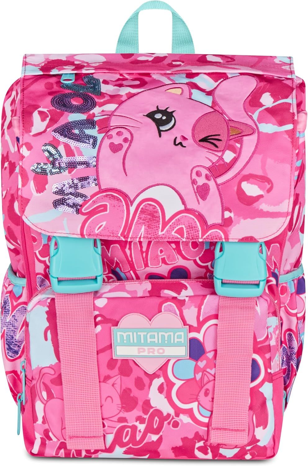 Mitama Cutiecat 4-Zip Expandable Backpack