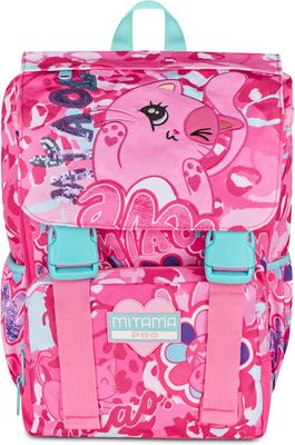 Mitama Cutiecat 4-Zip Expandable Backpack