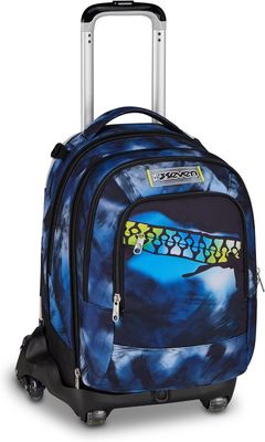 Seven Trolley Jack New Detach 8 Ruote Blu Fusion