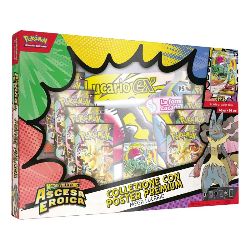 Pokémon: Mega Evolution - Heroic Ascension Premium Poster Collection Mega Lucario