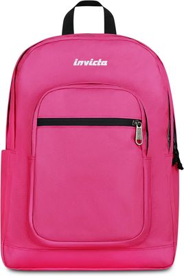 Invicta Jelek Plain Pink Backpack