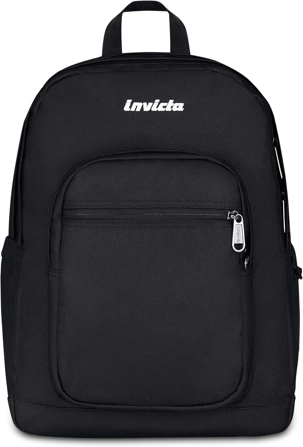 Invicta Jelek Plain Black Backpack