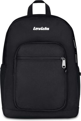 Invicta Jelek Plain Black Backpack