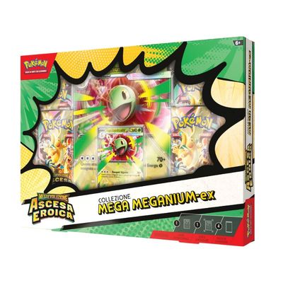 Pokémon: Collezione Mega dell'Espansione Megaevoluzione - Ascesa Eroica 10313 - Mega Meganium-EX