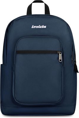 Invicta Jelek Plain Petrol Blue Backpack