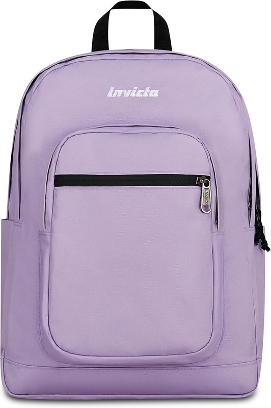 Invicta Jelek Plain Lilac Backpack