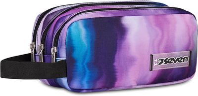 Seven Three Zip Freethink Water Colour Pink Pouch