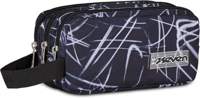 Seven Three-Zip Pouch Freethink Line Mix