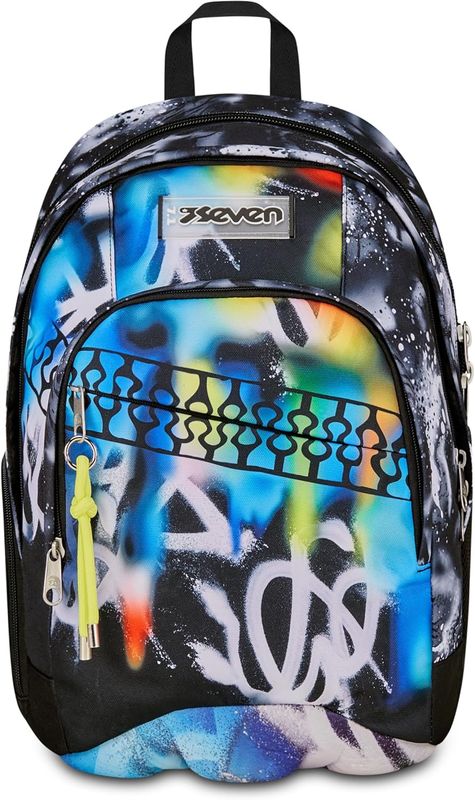 Seven Dual Backpack with 3D Base Buzzy Note Boy